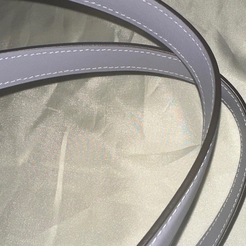 Coach Gallery Tote in Signature Canvas-Silver/Chalk/Mist (Lavender). CH504 - Picture 8 of 13